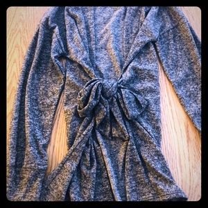 Tie front cardigan